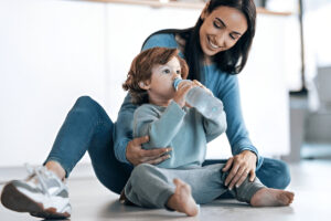 baby start drinking Water